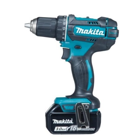 Makita DDF482RFJ drill 1900 RPM 1.5 kg Black, Blue