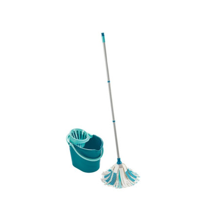 LEIFHEIT 52106 mop Cotton, Fiber Dry&wet Blue, White