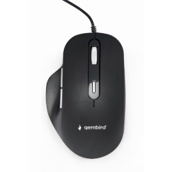 MOUSE USB OPTICAL/BLACK...