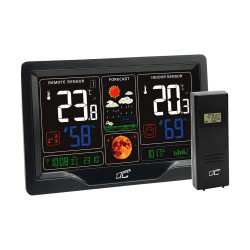 Weather station with color...