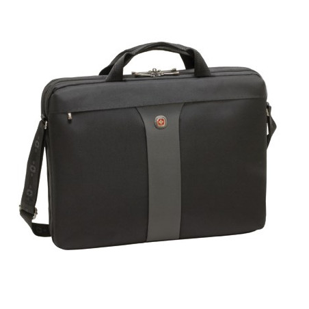 Wenger/SwissGear Legacy 17 notebook case 43.2 cm (17") Briefcase Black, Grey