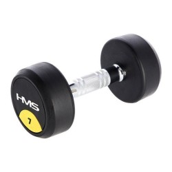 Rubberized dumbbell 7kg HMS...