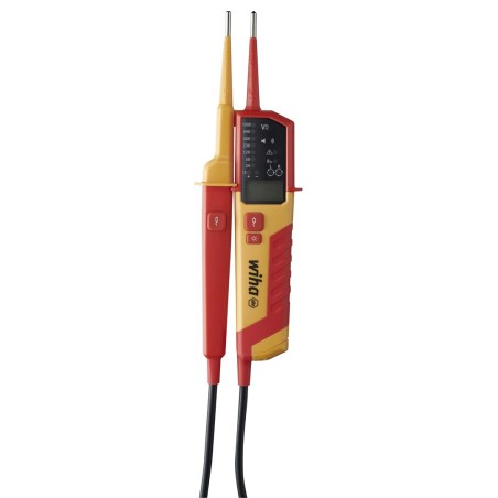 Wiha 45217 voltage tester screwdriver Red, Yellow
