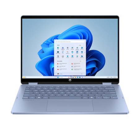 HP OmniBook 5 Flip 14-fp0004nw Intel Core 5 120U 2-in-1 Laptop 35.6 cm (14") 2K Touchscreen 16 GB LPDDR5 SDRAM 512 GB SSD Wi-Fi 6 (802.11ax) Windows 11 Home Blue