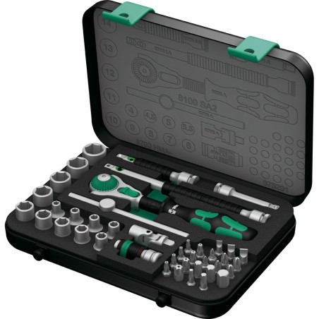 Wera 05003533001 socket wrench Socket wrench set 42 pc(s)