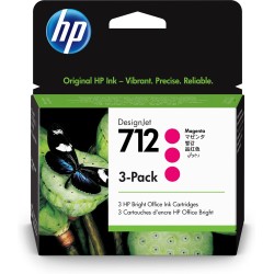 HP 712 3-pack 29-ml Magenta...