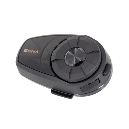 Sena 10S motorcycle intercom 4 channels 1600 m Black