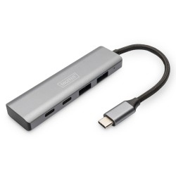 Digitus USB-C 4 Port HUB,...