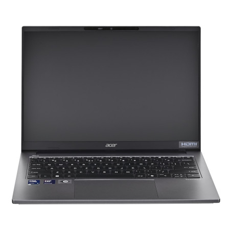 Acer TravelMate P4 TMX414-51-TCO Ultra 5 228V 14" WUXGA IPS 300 nits U5 228V 32GB LPDDR5X 512GB SSD Intel Arc 130V Graphics WLAN + Bluetooth LAN 1080p webcam 65Wh Windows 11 Pro Steel Grey 3-year on-site warranty