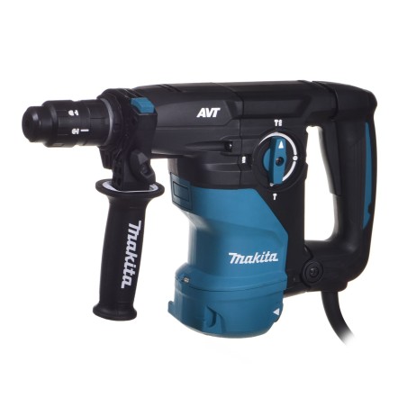 MAKITA HR3012FCWJ rotary hammer SDS-Plus 3,9J 1050W AVT MAKPAC Black, Blue
