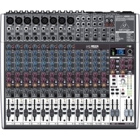 Behringer XENYX X2222USB 22 channels