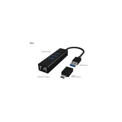 ICY BOX IB-HUB1419-LAN USB...