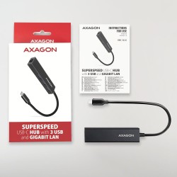 Axagon HMC-GL3A USB-C-Hub...