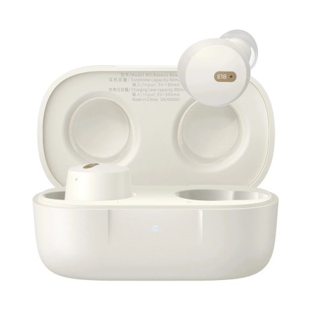Baseus Bowie E18 Headset True Wireless Stereo (TWS) In-ear Calls/Music USB Type-C Bluetooth White