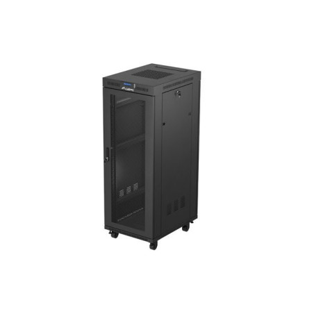 FLOOR-STANDING RACK CABINET 19" 32U 600X800 BLACK PERFORATED LCD DOOR LANBERG (FLAT PACK)