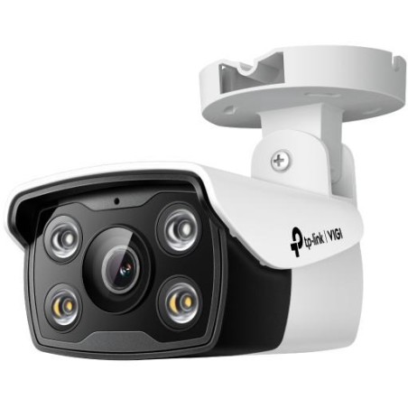 TP-LINK | VIGI 4MP Outdoor Full-Color Network Camera | VIGI C340 | month(s) | Bullet | 4 MP | 6 mm | IP66 | H.265+/H.265/H.264+/H.264 | MicroSD