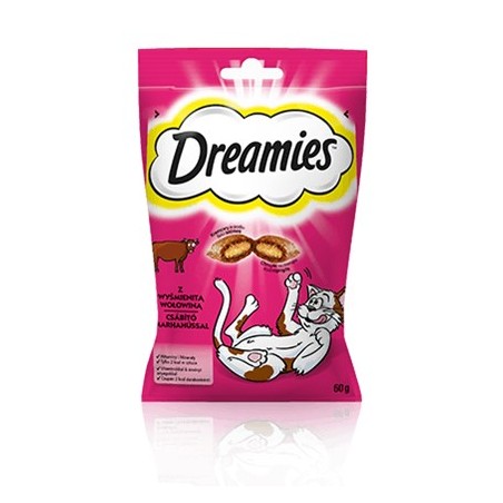 Dreamies 4008429037948 cats dry food 60 g Adult Beef