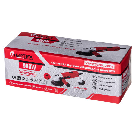 ANGLE GRINDER VERTEX VSK12502V 900W