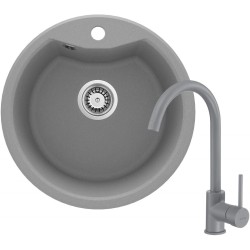 Granite sink with 1-bowl...