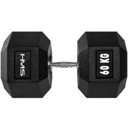 Dumbbell 60 kg HMS HEX-PRO 60