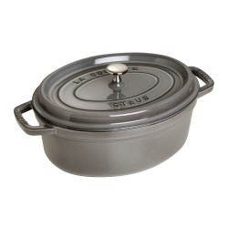 STAUB Oval cast iron pot...