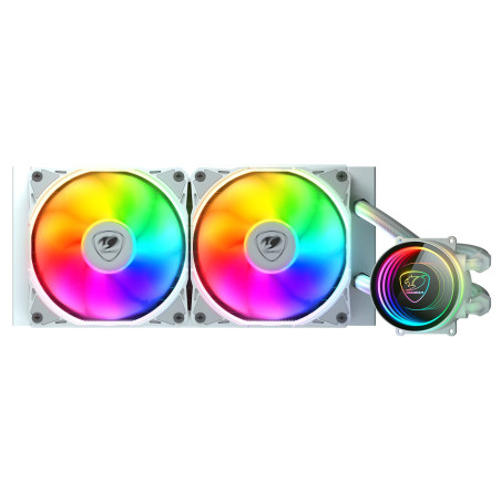 COUGAR CPU Water Cooling, Poseidon Elite 240, ARGB White