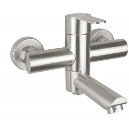 Wall-mounted bathtub mixer