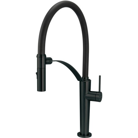 Kitchen faucet with flexible spout - 2 types of spray
