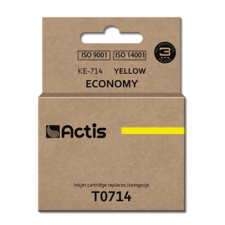 Actis KE-714 Ink (replacement for Epson T0714, T0894, T1004; Standard; 13.5 ml; yellow)
