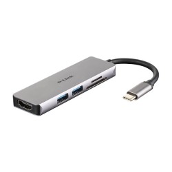 D-Link 5-in-1 USB-C Hub...