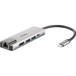 D-Link 5-in-1 USB-C Hub...