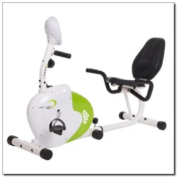 Horizontal magnetic bicycle...