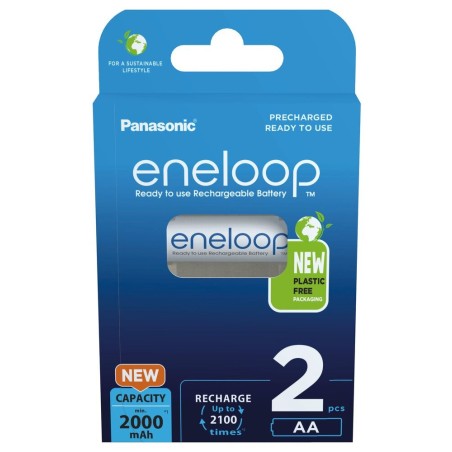 Rechargeable batteries PANASONIC ENELOOP AA 2000 mAh 2 szt (BK-3MCDE/2CP)