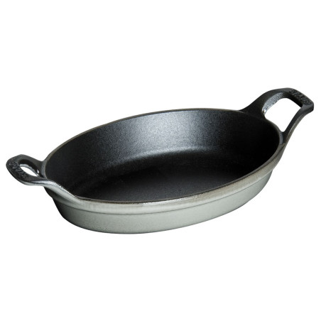 Staub Oval Mini Baking & Casserole Dish - 250 ml, Graphite