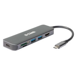 D-Link 6-in-1 USB-C Hub...