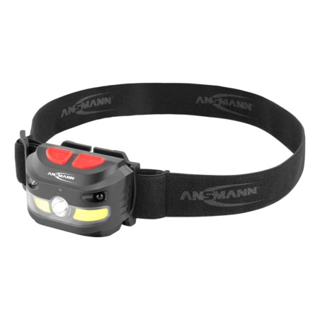 Ansmann HD250RS Black Headband flashlight COB LED