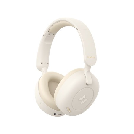 Havit H655BT - Bluetooth wireless headphones, beige