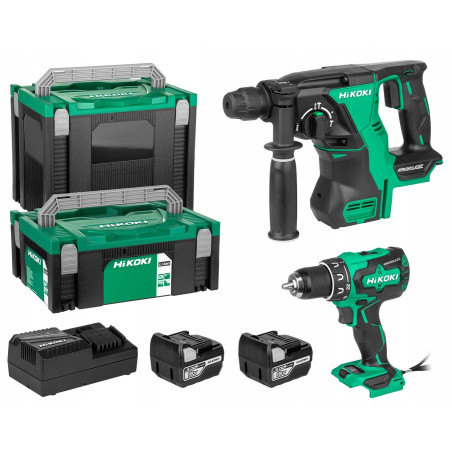 Kit 18V DS18DBS+DH18DBL 2x5Ah batteries