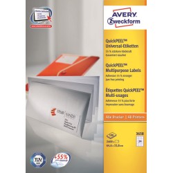 Avery 3658Z self-adhesive...