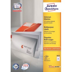 Avery 3652Z self-adhesive...