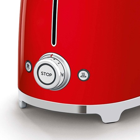 Smeg 50's Style Toaster TSF01RDEU Red