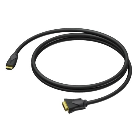 Cable HDMI-DVI-D 3 m black (CLV160/3)