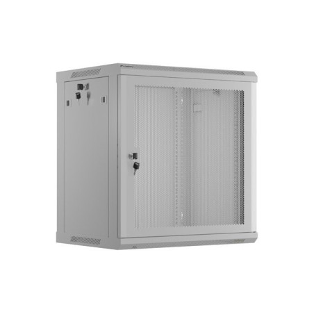 19 12U 600X450 Perforated Door Grey Rack Cabinet