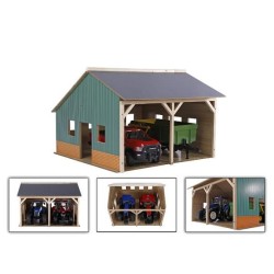 Shed for Two Tractors with...