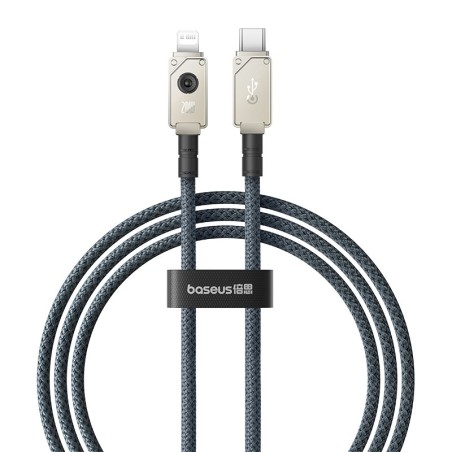 Baseus Unbreakable USB C to iP cable 1 m 20 W White
