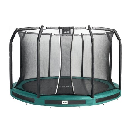 Trampoline Premium Ground Combo 251cm Green