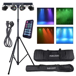 LIGHT4ME LED PAR LASER BEAM...
