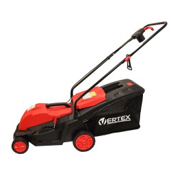 Electric lawnmower with...