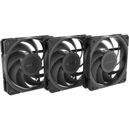 Alpenföhn® JetStream Triple - black fan, 3 pieces