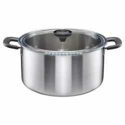 7L stainless steel pot with...